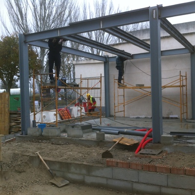 ampliacion de estructua en el aeropùerto