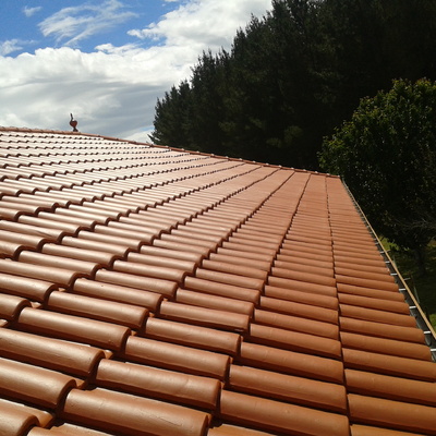 Impermeabilización da tella.