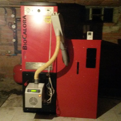 Instalación Caldera de Biomasa (Pellet ) en Lugo