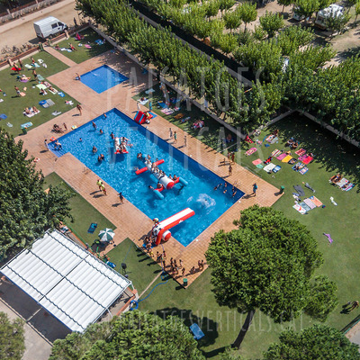 Piscina de un camping