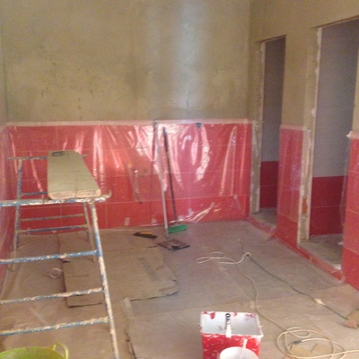 Construcción de vestuarios