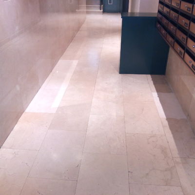 Reparación de fuga de agua en portal