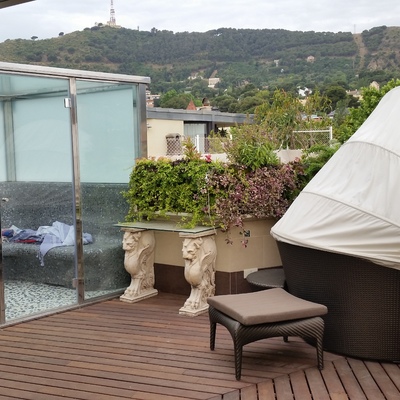 Terraza en madera de Ipe