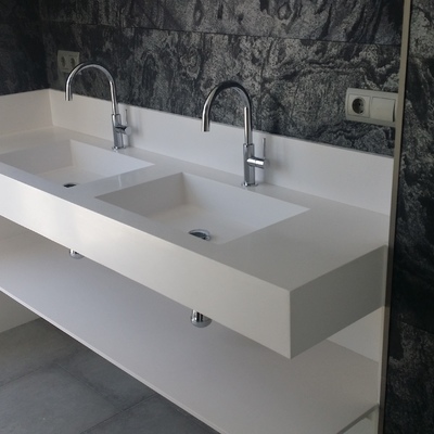 Encimera lavabo baño