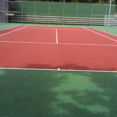 Pista de tenis realizada de Porosport.net