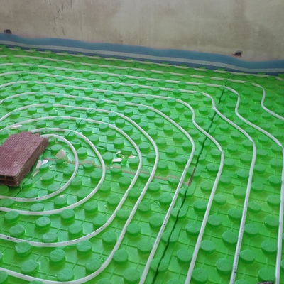 Instalacion de suelo radiante