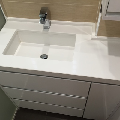 Lavabo cuarzo a medida y diseño