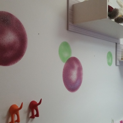 Decoración con buerbujas