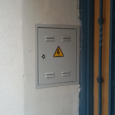 Contador en la calle