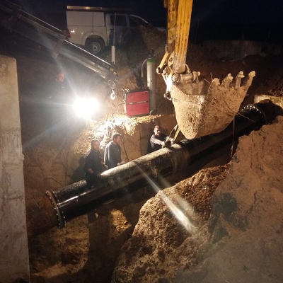 Avería tubería de agua