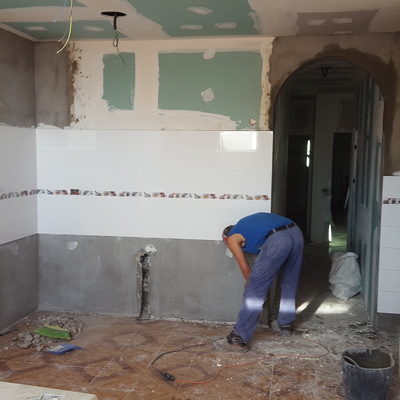 Demolición de piso de cerámica 