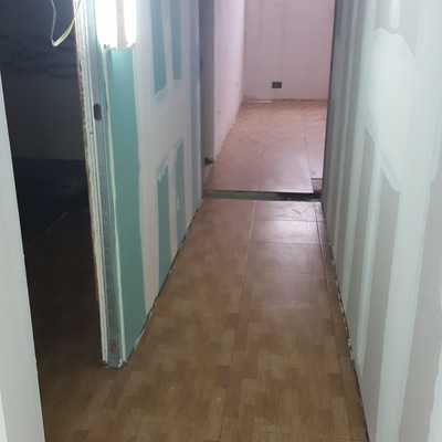 Instalación de tabiques de pladur 