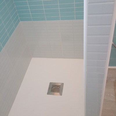 Cambio de bañera por pie de ducha de resina