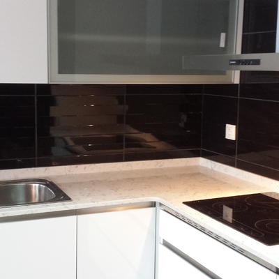 Encimera de Silestone.