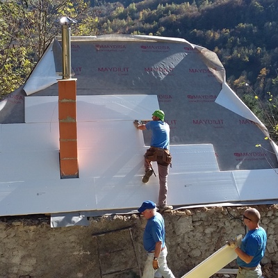 AISLANTE EN CUBIERTA