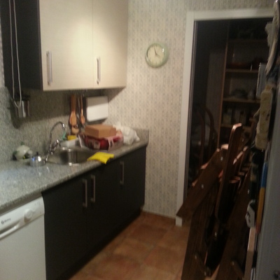 papel pintado cocina