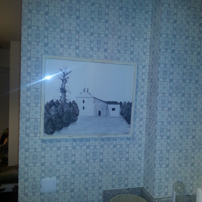 papel pintado cocina