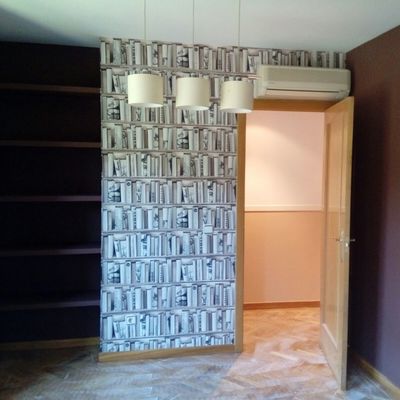 Papel pintado libreria