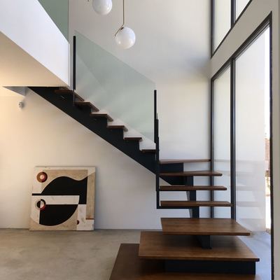 Diseño de escalera en vivienda