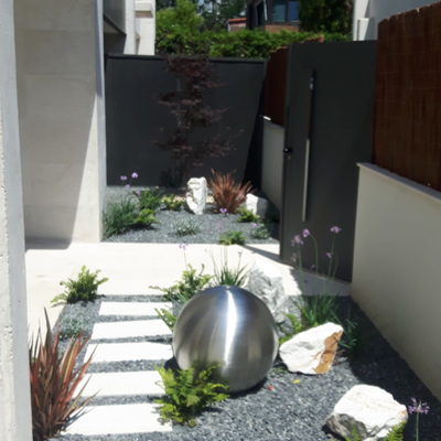 Acceso vivienda unifamiliar