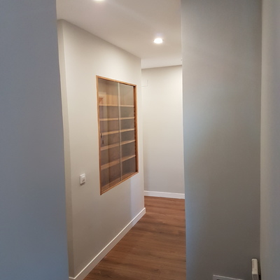 Vitrina Empotrada en pared