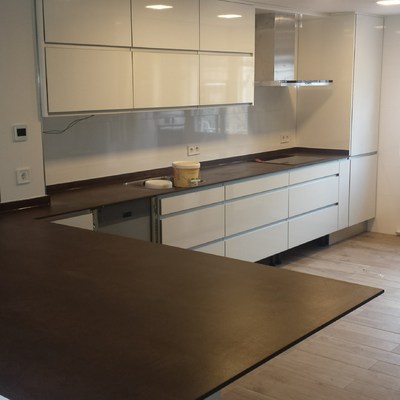 Instalación de los muebles de cocina