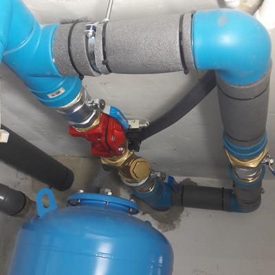 By-pass grupo de presión.