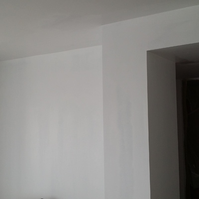 pintado sobre pladur