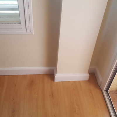 Colocación de rodapié