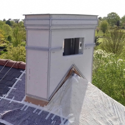 restauracion de chimenea