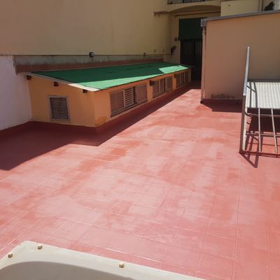 terrazas transitables por encima de solado