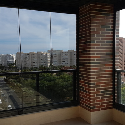 Cerramiento terraza San Juan Playa