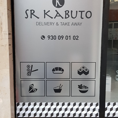 Rotulación en vinilo de corte