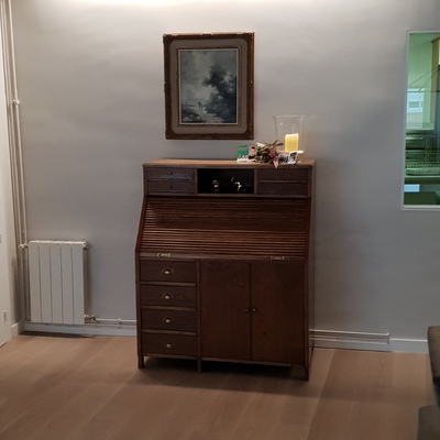 mezcla de mobiliarion antiguo con modernos