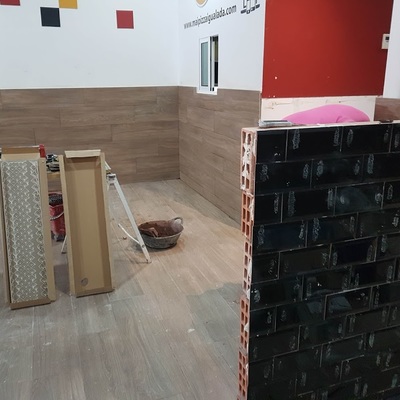 Pavimento gres imitación parquet