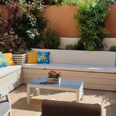 Diseño de paisajismo de terraza. Soto de la Moraleja