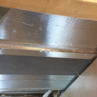 Climatizacion en curso de un  piso en Madrid