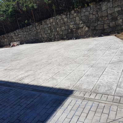 Solera de hormigon impreso SS de los Reyes