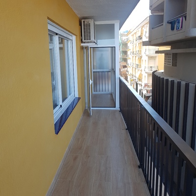 Acristalamiento en terraza