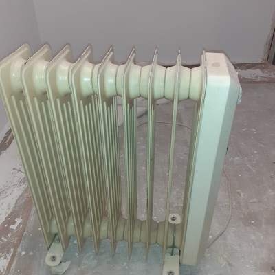 Radiador antes de lacado