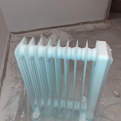 Radiador lacado en blanco