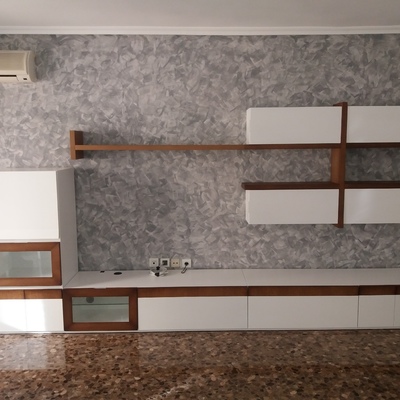 Montaje de composición salón .