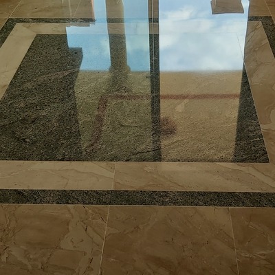 Abrillantado de suelo.