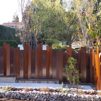 Detalle jardín en La Moraleja