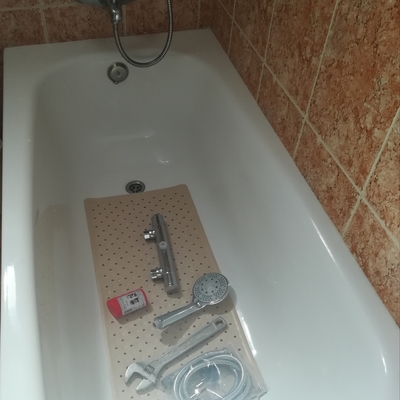 Sustitución de griferias bañera