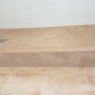 Platos de duchas de micro cementos