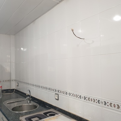 Acabado alicatado de cocina