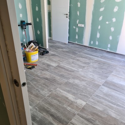 Reforma Anexo suelo cerámica