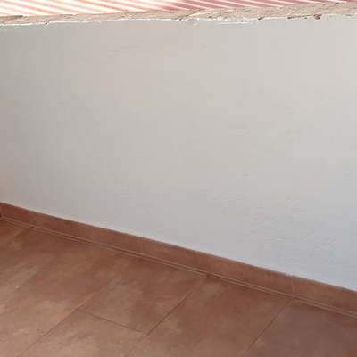 Suelo de terraza reformado