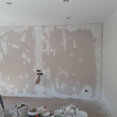 Primeras capas y masillado